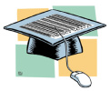 Chris Serra - graduation cap 'leading to' mouse pad - www.illustrators.net/serra/images/serra02.jpg